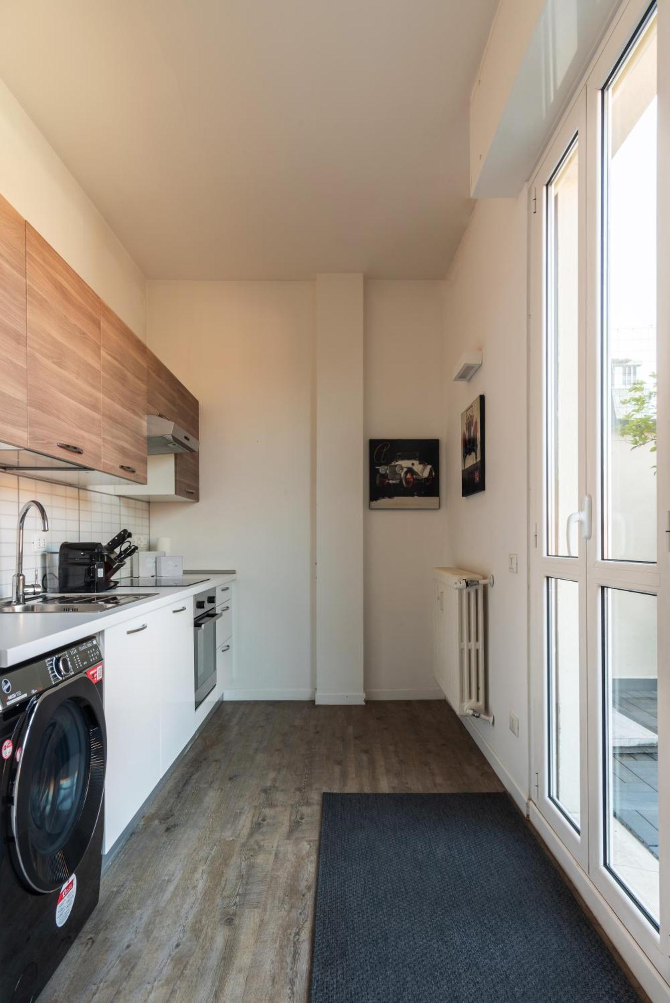 Favoloso Bilocale Con Terrazza Nel Cuore Di Appartement Milan